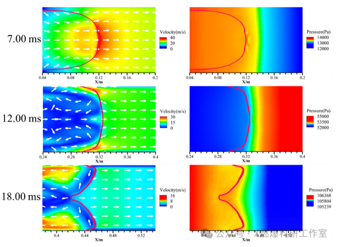 封閉管道中預(yù)混合成氣 / 空氣火焰演化及郁金香火焰形成過程的數(shù)值模擬研究